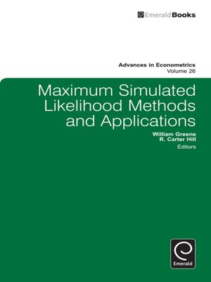 cover image of Advances in Econometrics, Volume 26